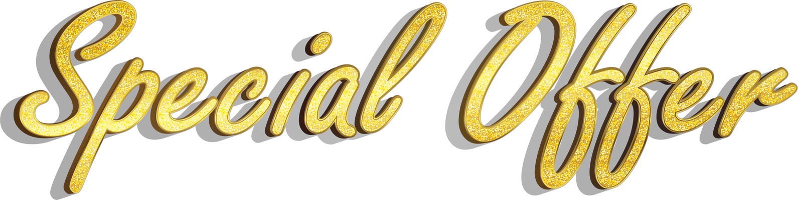 Golden Glitter Special's Offer